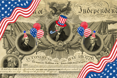A 250th Birthday Party for the Declaration of Independence: Read-Aloud, Talk and Cake NEW Graphic